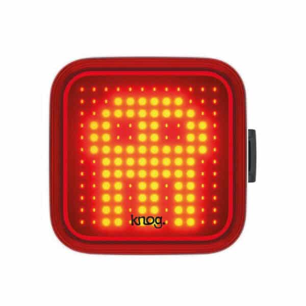 Luz knog blinder skull trasera rear roja