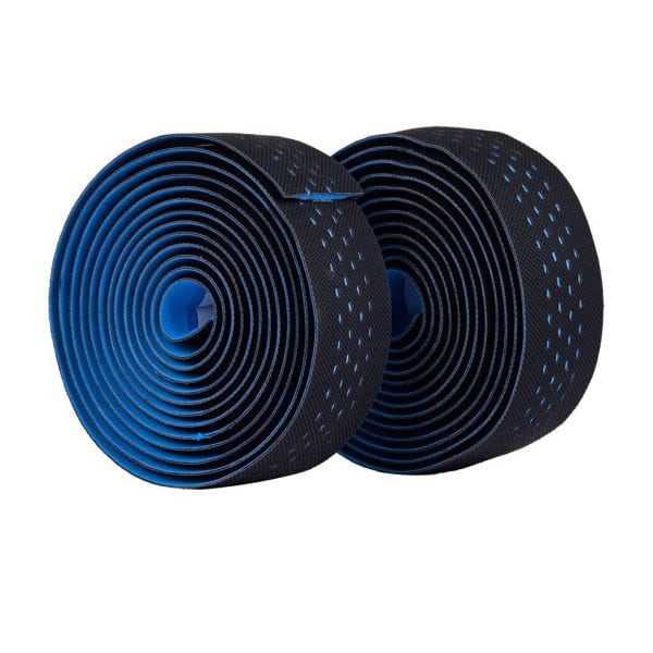 Cinta de Manillar Negro con Puntos Azules Rockbros