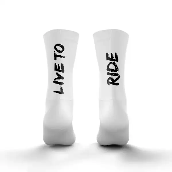 Medias Blancas Live To Ride | M y L
